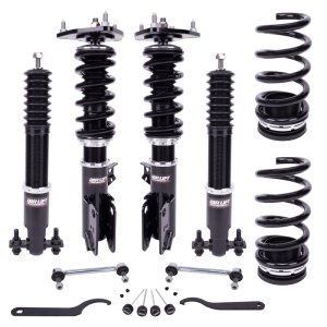 Ford Mustang Suspension Lift Kit - Front + Rear - Air Lift - 32-Way Dampening Adjustable - `15-`24
